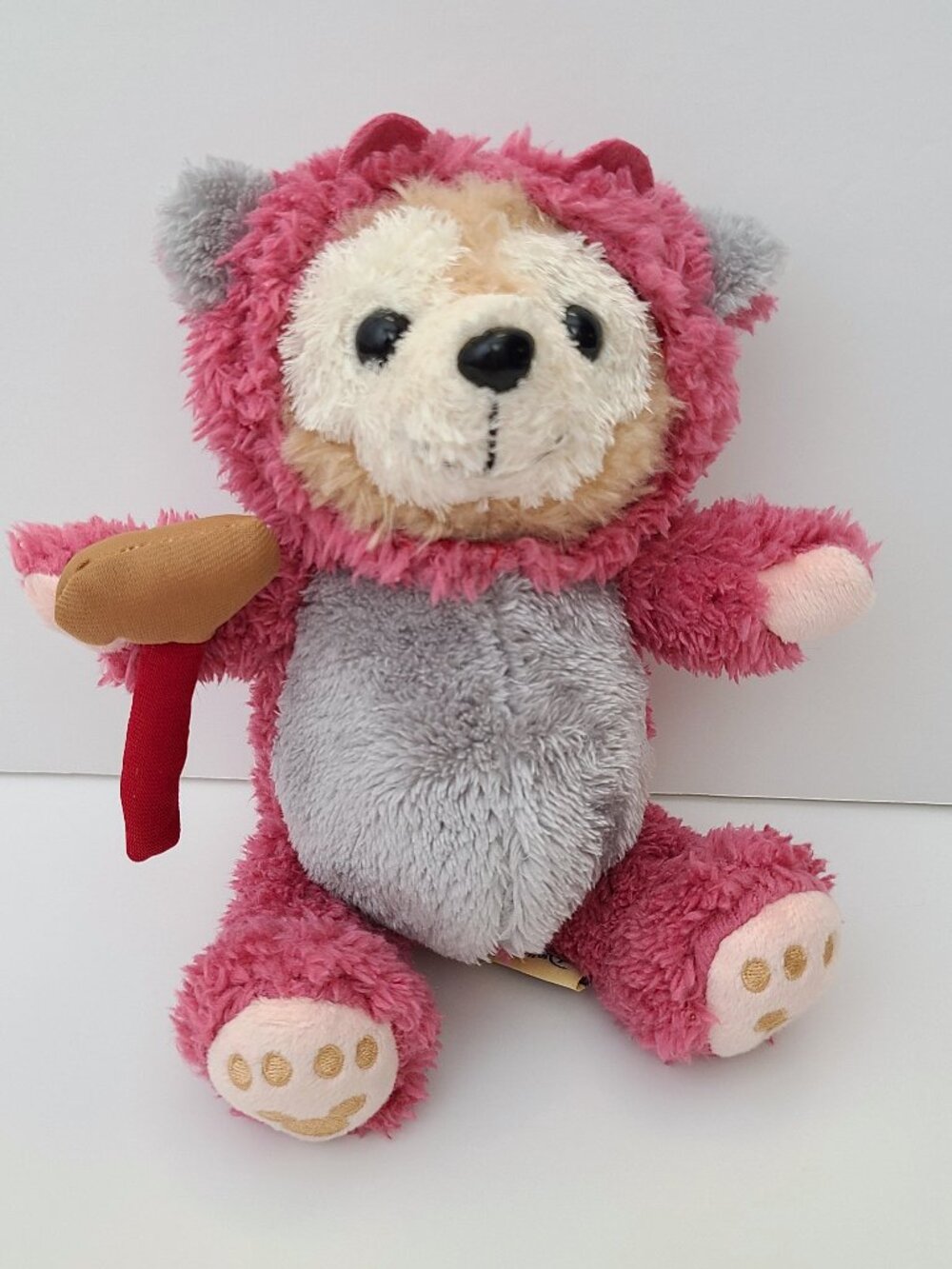 Hong Kong Disneyland Duffy Bear in Toy Story Lotso Costume